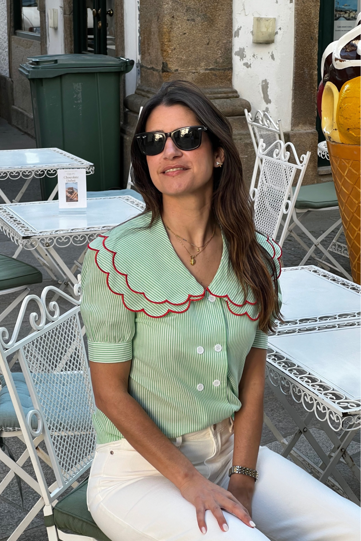 Camisa Madalena (verde)
