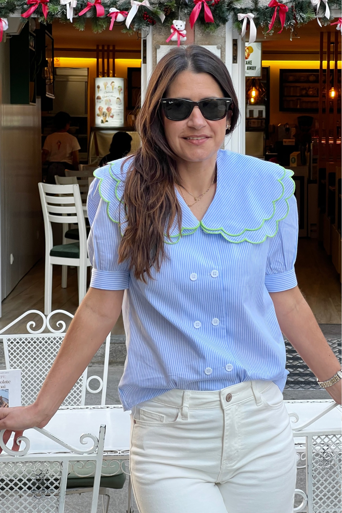 Camisa Madalena (Azul)