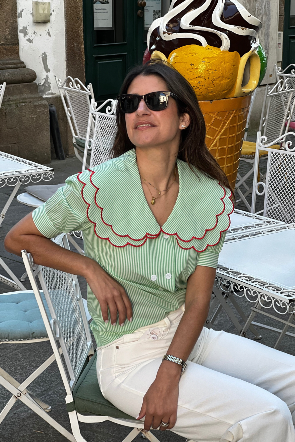 Camisa Madalena (verde)