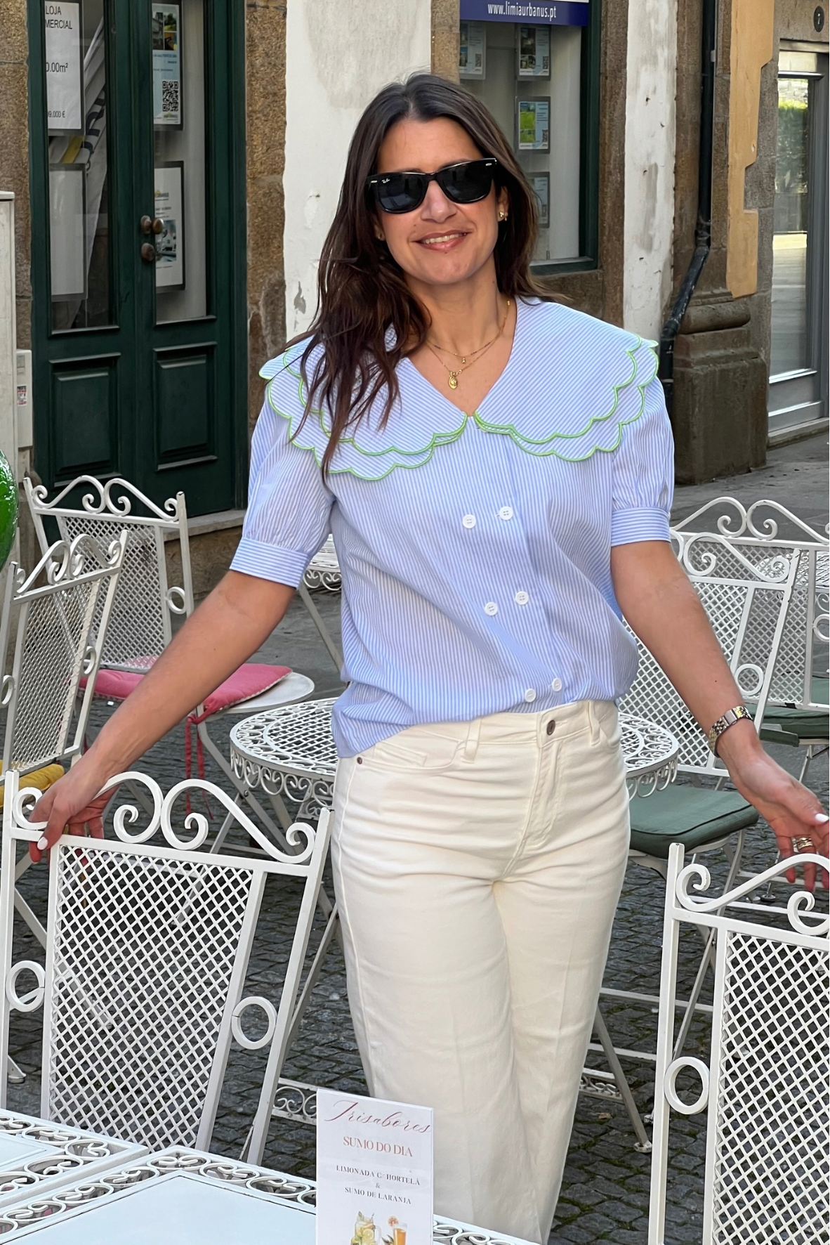 Camisa Madalena (Azul)