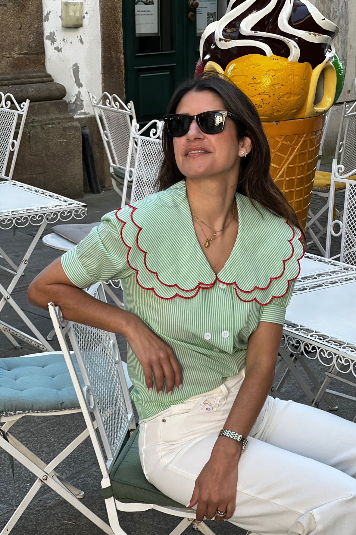 Camisa Madalena (verde)